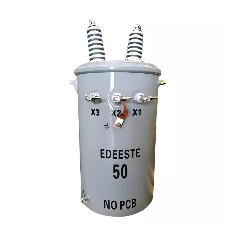 125 kVA egyfázisú, olajba merülő elosztó transzformátor